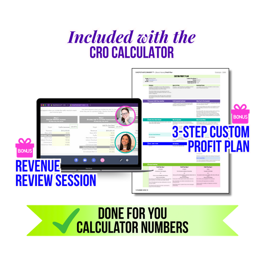 Revenue Review Session for CRO Improvement Calculator Customers